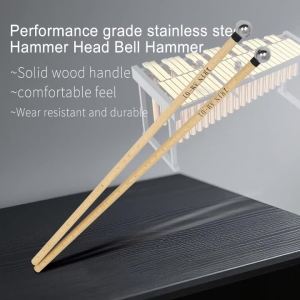 IRIN | IRIN Drumsticks Bell Hammer Percussion Instrument Accessories Piano Bell Pianos Xylophone Musical Instruments Parts