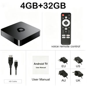 Smart TV Box Android16 8GB+256GB Allwinner H313 WiFi6 Google Assistant 8K Video Bluetooth6.0 Media Player Very Fast Set Top Box
