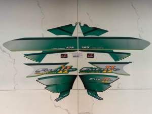 Bộ tem Future 2 màu xanh lá hàng nhập Thái Lan chất lượng cao dành trang trí riêng cho dòng xe này tem in lụa màu sắc cực đẹp và bền giá bán cực tốt bán lẻ như bán sỉ