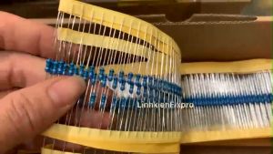 Điện trở 1W 3R - 300K 1% chân đồng túi 10 con - Fixpro