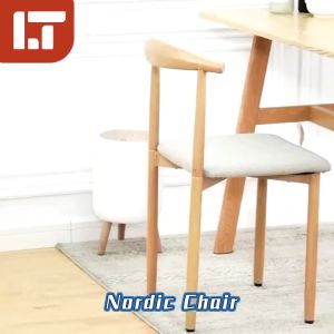 Kerusi Makan Dining Chair Study Chair Living Room Chair Dressing Stool Computer Chair Nordic Leisure Back Chair cafeteria chair/designer Nordic Leisure Back Chair 椅子