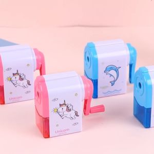 เครื่องเหลาดินสอแบบมือหมุน กบเหลาดินสอลายการ์ตูน Pencil sharpener (พร้อมส่งในไทย)