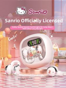 Hello Kitty | Bone Conduction Noise Reduction Cute Ear Hook Wireless Headphones