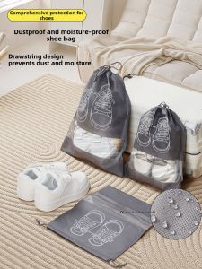 MANJIELI | Travel Shoe Storage Bag Dust-Proof Moisture-Proof Mildew-Proof