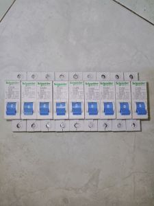 MCB SCHNEIDER BIRU 1P PLN ORIGINAL 2A 4A 6A 10A 16A 20A 25A 35A