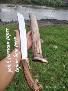 golok tebas kayu dan bambu