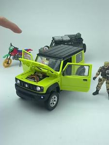 Hengguan 1/16 Suzuki Jimny HG4-53 simulation car light horn smoking RC car full proportion off-road remote control vehicle