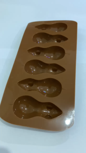 AKEZ CETAKAN COKLAT MOTIF TIKUS CETAKAN AGAR AGARA JELLY SERBAGUNA