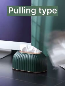 AKIRO HOME Premier Tissue Paper Box Spring Festure Tissue Storage Box Tissue Holder Tissue Box Dispenser Tisu Kotak 纸巾盒 收纳盒