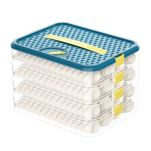 Food Grade Kitchen Fridge Storage Box Dumpling Container Preservation Freezing Specialized Home Organization Tool