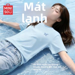 Miniso | Áo Thun Thể Thao Chống Nắng Khô Nhanh cho Phụ Nữ Cân Nhỏ