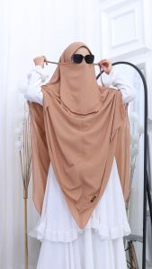 BISA COD Hijab Syari Jumbo Pet Antem Kode ASTIN 5-XL Bahan Ceruty Babydoll By Ory AjeZas Collection