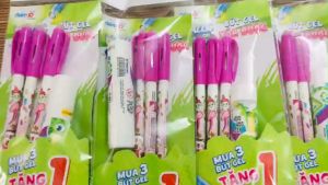 Combo 3 Bút gel xóa được Điểm 10 MAZZIC TP- Gele01 viết êm trơn không tắc mực xóa sạch