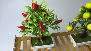 Artificial green plants artificial plants ornaments bonsai fruit potted plants