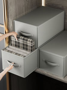 Clothing Storage Box Drawer Style Fabric Clothes Organizer Home Closet Dividable Convenient Storage Solution for Better Organization