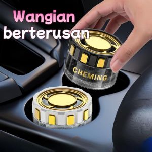 Car Air Freshener Car Perfume Refillable Vent Clip Perfume Adjustable Scent Intensity Non-Toxic Car Air Freshener Essential Oil Based Minyak Wangi Kereta Car Fragrance