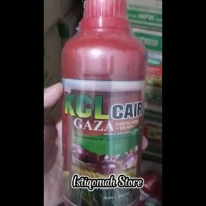 Pupuk Pelebat Buah Kacang Tanah KCL GAZA 500ML Pupuk NPK Cair untuk Mempercepat Pertumbuhan Tanaman Meningkatkan Kualitas dan Kuantitas Tanaman Sehingga Menghasilkan Buah Kacang Tanah yang Maksimal Bagus Murah TERLARIS