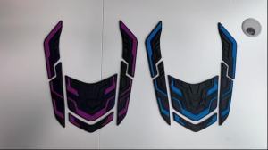 Premium Anti-Scratch Tail Body Protector & Upper Stop Lamp Rubber Stickers Honda PCX160 2025-2027