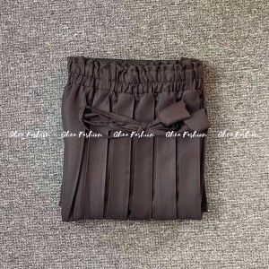 GHEA FASHION | Rok Plisket Semi Woll Jumbo Polos - Rok Plisket Semi Woll Panjang - Rok Kerja Jumbo