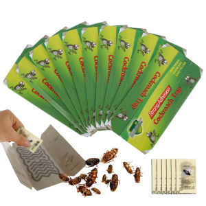 10-80Pcs Cockroach Sticky Bait Trap House Vermin Strong Sticky Catcher Killer Non-toxic Effective Control Kitchen Bathroom