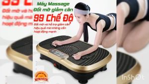 MÁY RUNG LẮC TOÀN THÂN  99 chế độ - GIÚP BẠN TẬP THỂ DỤC Ở NHÀ ĐƠN GIẢN VÀ HIỆU QUẢ🔥
