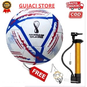 BOLA SEPAK MURAH/BOLA KAKI SIZE 5 GRATIS POMPA DAN PENTIK
