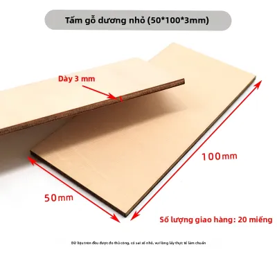 Tấm Gỗ Mỏng Tùy Chỉnh 2mm 3mm