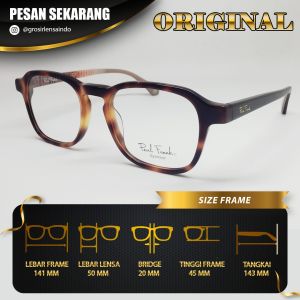Frame Kacamata Paul Frank Original Size 50