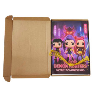 Lịch Giáng Sinh Kpop Demon Hunters Huntrix Rumi Mira Zoey SAJA Boys Derpy Tiger Đồ Chơi Búp Bê Vinyl Đếm Ngược Giáng Sinh Tết Nguyên Đán Quà Tặng Cho Người Sưu Tầm