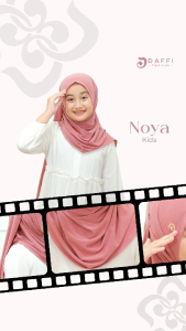 NOYA KIDS SERIES DAFFI HIJAB - Jilbab Pastan Pasmina instan Anak kids Jersey Terbaru