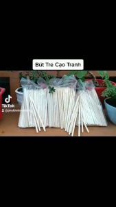 Bút Cạo Bút Cào Bằng Tre Chuyên Dùng Cho Tranh Cạo Than Tre Hàn Quốc