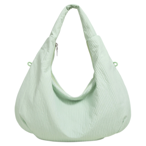 Ladies Large Capacity Canvas Tote Bag Casual Commuter Crossbody Bag Single Shoulder Bag Simple Style Handbag for Daily Use