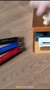 Bee Harmonika DF16A 5A Alumunium 16 Holes