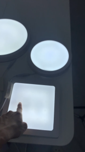 Đèn LED Panel Ốp Trần Vỏ Nhôm 12W 18W 24W Ánh Sáng Trắng Đèn Ốp Nổi Trang Trí PANEL LAMP