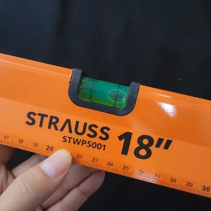 STRAUSS Waterpas Magnet 18 Inch - Waterpass 45 CM