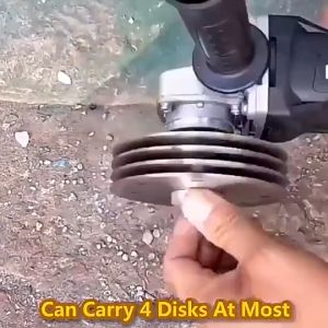 Adaptor Wall Chaser Ring Mur Adaptor Pengubah Mesin Gerinda Jadi Mesin Bobok Tembok Ukuran m10 4inch