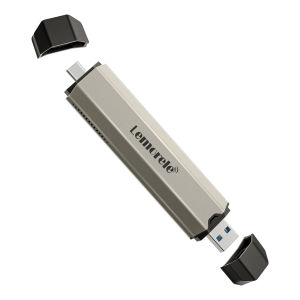 Lemorele M2 SSD Case M.2 NVMe SSD Enclosure Adapter 10Gbps USB 3.1 Gen2 USB C External Enclosure Supports M and B&M Keys
