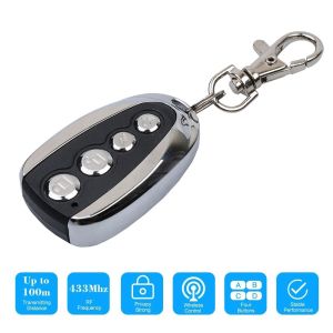 KEBIDU Remote Control Cloning Gate for Garage Door Car Alarm Products Keychain 433 Mhz