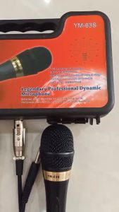 [pelangi shop] Microphone Kabel  YM-63S / Microphone Genggam YM-63S / Microphone  YM-63S Free Koper