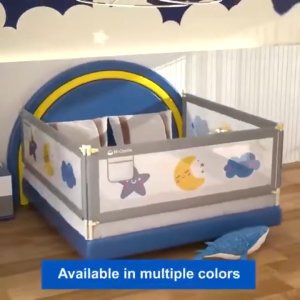 SUNO【Shipping Discount】Bed Fence for Baby Queen/king Size Slide Down Safety Bed Guard Bed Rails for Baby
