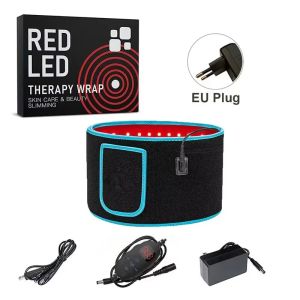 Infrared Light Therapy Belt 850nm 660nm Red Lamp Therapy LED For Back Pain Relief Burn Fat Slimming Waist RED Light Wrap Belt