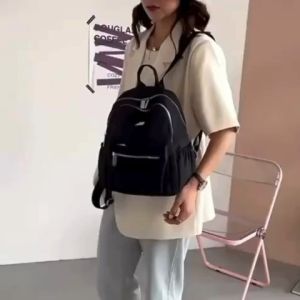 Tas ransel wanita chibao L086-kanvas polos