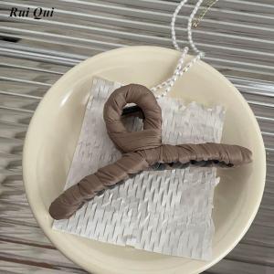 RUIQIU | Kẹp Tóc Bồng Phồng Thể Tích Lớn