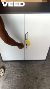 QACE multipurpose glass steel cabinet - close door & glass door(FREE Assemble101*90*40cm)
