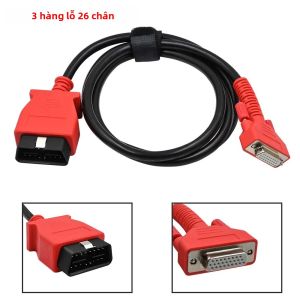 Cáp Mở Rộng OBD DB15 Cái Sang Cáp Thử Nghiệm Chính OBD 16 Chân DS708 Đực Cái Dành Cho Thiết Bị Giao Diện Autel OBD2 15/26 Chân