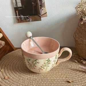 Tách Sứ Ăn Sáng Có Nắp