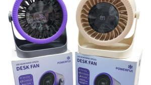 Portable Multifunctional Mini Desktop Fan – Quiet Wireless Electric Air Circulator & Wall-Mounted Home Air Cooler