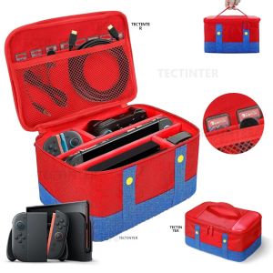 กระเป๋าใส่เครื่อง Nintendo Switch 2 คอนโซล คอนโทรลเลอร์ Pro และอุปกรณ์เสริมขนาดใหญ่ สำหรับพกพาเดินทาง