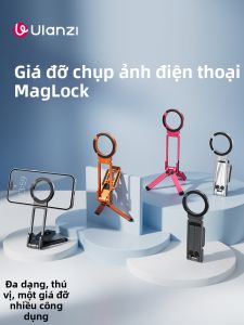 Ulanzi | Magnetic Portable Phone Stand Compatible iPhone Magsafe Tripod