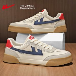 Warrior | Giày Sneaker Nam Phong Cách Casual Chất Liệu Canvas Deutsche